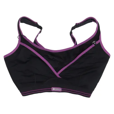 Sport-BH (Svart, Lila) från Shock Absorber