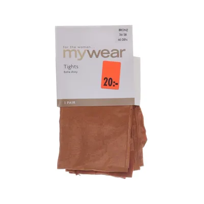 Nylon panty (Oranje) van MyWear Elastaan, Polyamide