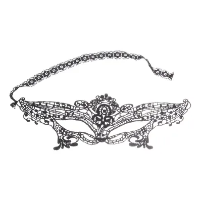Masquerade-masker (Zwart)