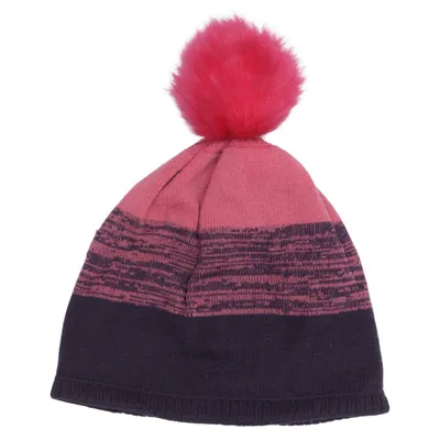 Bonnet à pompon (Rose, Bleu) de Lassie Acrylique, Polyester, Laine