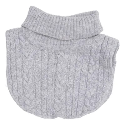 Col (Gris) de H&M Polyester, Laine, Élasthane, Coton, Polyamide