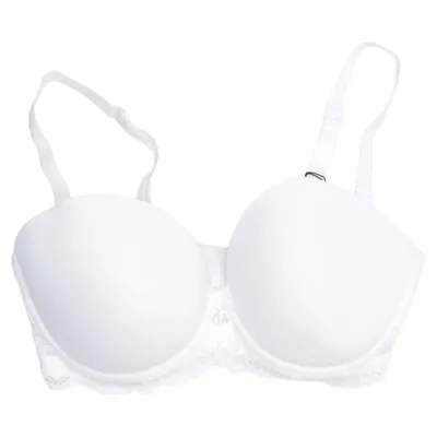 Bra (White) from Secret Possessions Elastane, Polyamide