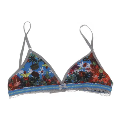 Bralette (Meerkleurig, Grijs) van Chicamala Katoen, Elastaan