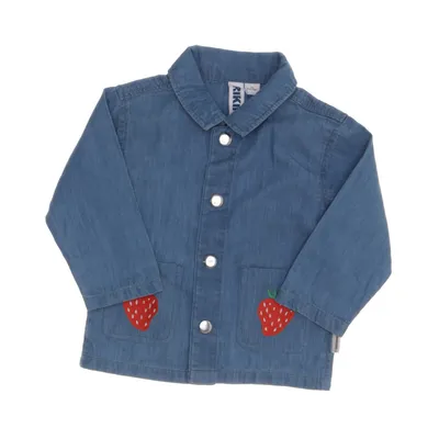 Spijkerjas (Blauw, Rood) van Rikiki Katoen