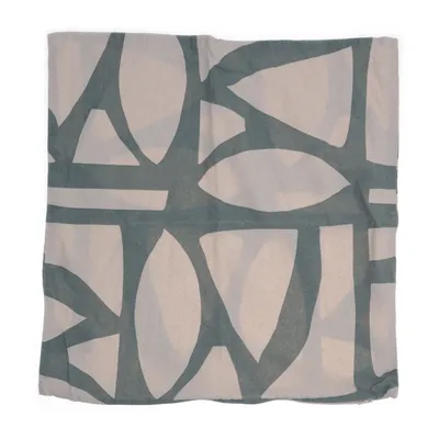 Cushion cover (Beige, Green) from H&M Home Cotton