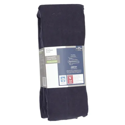 Dra-på-lakan (Blå) från Livarno Bomull