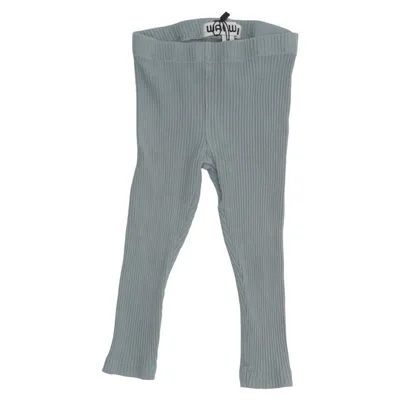 Leggings (Grön) från Wawwa Elastan, Ekologisk bomull