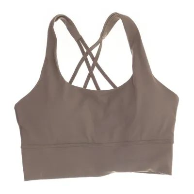 Sports bra (Beige) from Exercere Elastane, Nylon