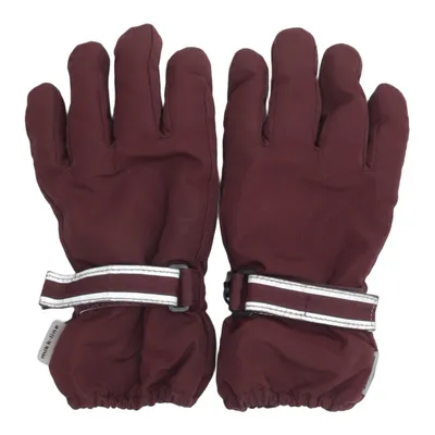 Gloves (Red) from Mikk-line Polyester