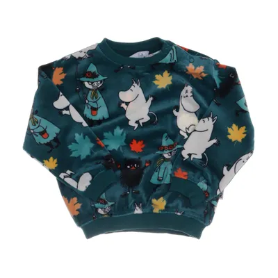Sweatshirt (Grøn, Flerfarvet) fra Moomin by Martinex Elastan, Polyester