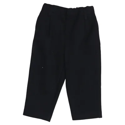 Stoffhose (Schwarz) von Zara Polyester, Viskose