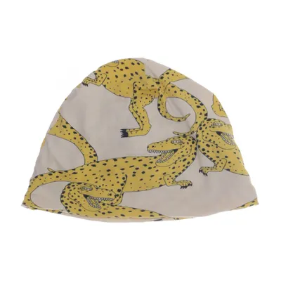 Beanie (Beige, Yellow, Black) from Mini Rodini Elastane, Organic cotton