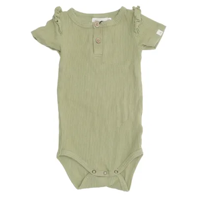 Body (Green) from Lil' Atelier Elastane, Organic cotton