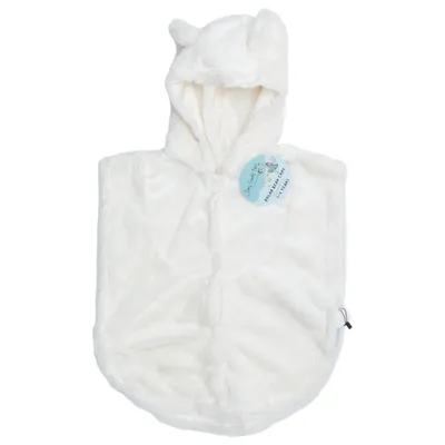 Poncho (White) from Den Goda Fen Polyester