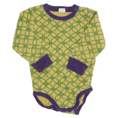 Body (Gul, Grön, Lila) från Baby by Lindex Bomull