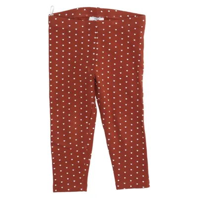 Leggings (Bruin, Wit) van Baby Club Katoen, Elastaan