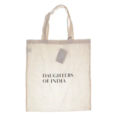 Canvas bag (Beige) from Daughters of India Cotton