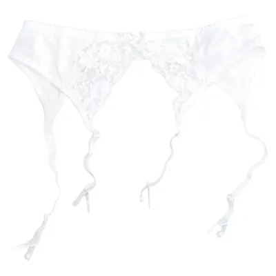 Garter belt (White) from Nuance