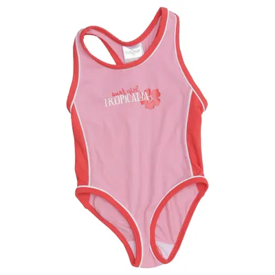 Maillot de bain une pièce (Rose, Rouge) de Body Zone Élasthane, Polyamide
