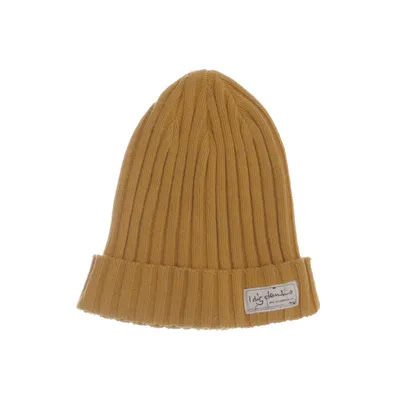 Beanie (RUFUS BEANIE-YELLOW) from I Dig Denim Acrylic, Cotton