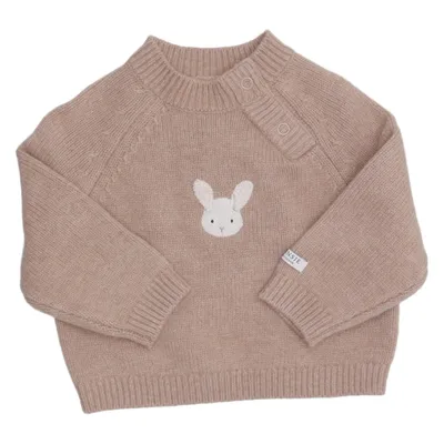 Tröja (Beige) från Donsje Merinoull
