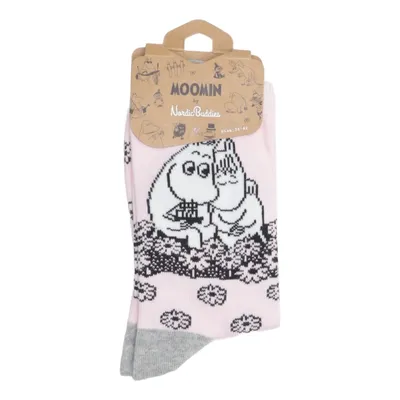 Sokken (Roze, Zwart, Grijs) van Moomin by Nordic Buddies Katoen, Elastaan, Nylon, Polyester