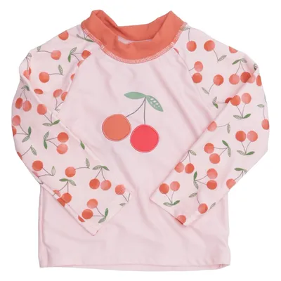 Swim shirt (Pink, Red, Multicolored) from Pusblu Elastane, Polyamide