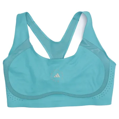 Sports bra (Blue) from Adidas by Stella McCartney Elastane, Recycled polyester