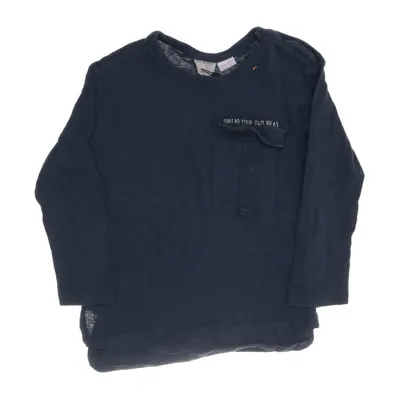Långärmad t-shirt (Blå) från Zara BabyBoy Bomull