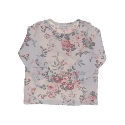 Långärmad t-shirt (Rosa, Flerfärgad) från Next Baby Bomull, Elastan