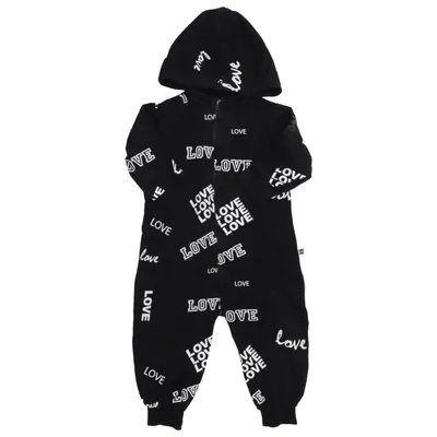 Onesie (Black, White) from The Brand Cotton