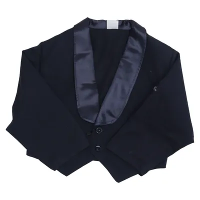 Smokingblazer (Blå) Bomuld, Polyester