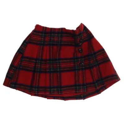 Kjol (Röd) från Next Polyester, Akryl, Ull, Nylon, Viskos
