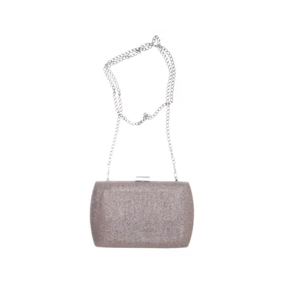 Clutch (Roze) van Jake*s Cocktail Metallvezel, Polyester