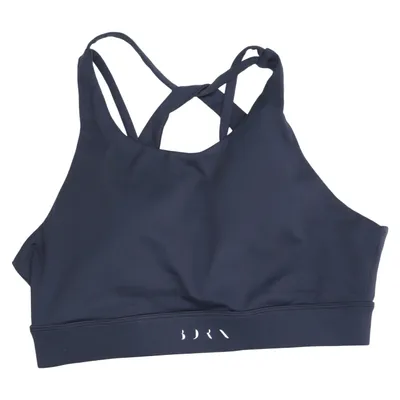 Sports bra (Blue) from Born Elastane, Polyester