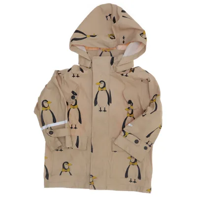 Regnjacka (Beige, Flerfärgad) från Mini Rodini Polyester, Polyuretan