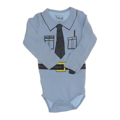 Body (Blå) från Minikids by Crossbow Ekologisk bomull