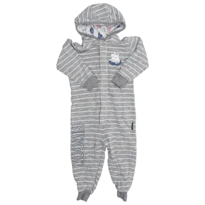 Onesie (Grijs, Wit) van Moomin by Lindex Organisch katoen