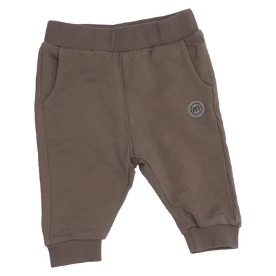 Pantalon de survêtement (Marron) de Minymo Coton, Élasthane, Viscose