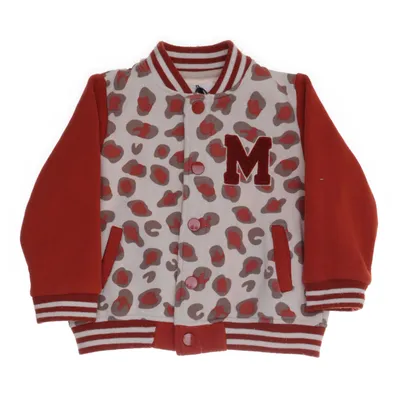 Collegejacka (Röd, Flerfärgad) från Minimarket Bomull, Polyester