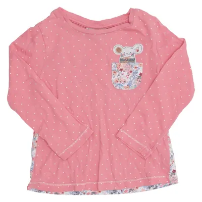 Long sleeve T-shirt (Pink, Multicolored) from Next Cotton