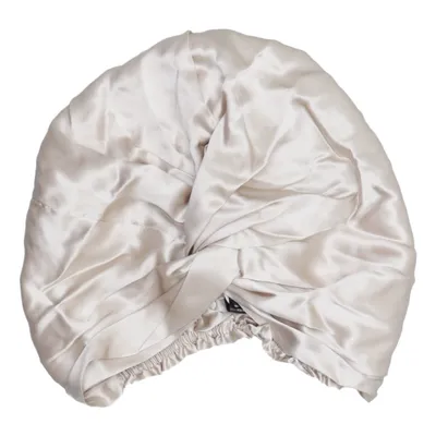 Bonnet de nuit (Beige) de Silksilky Soie