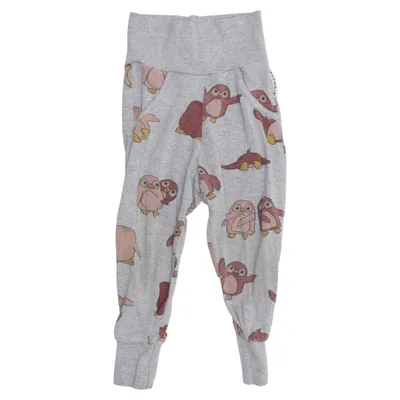 Pyjamasbyxor (Grå, Flerfärgad) från Geggamoja Bambu, Elastan, Ekologisk bomull