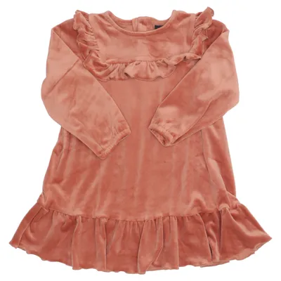 Klänning (Brun) från Petit by Sofie Schnoor Elastan, Polyester