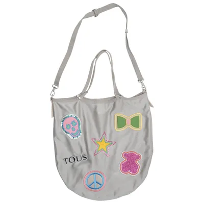 Shoulder-bag (Beige, Multicolored) from Tous