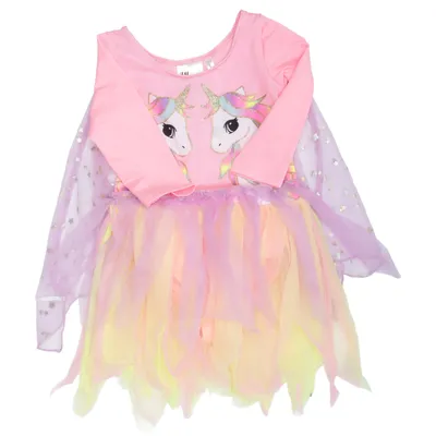 Déguisement (Rose, Jaune, Violet, Orange, Multicolore) de H&M Élasthane, Polyester