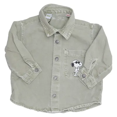 Jeansjacka (Snoopy Denim Shirt) från Zara Bomull