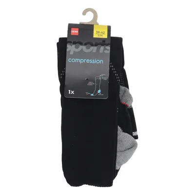 Compressiesokken (Zwart) van Hema Elastaan, Polyamide, Polyester