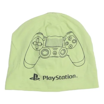 Beanie (Groen) van Playstation Katoen, Elastaan