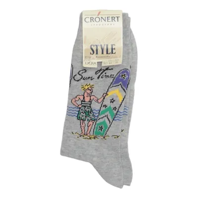 Chaussettes (Style) de Cronert Coton, Élasthane